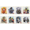 一番くじ NARUTO-ナルト- 波の国編 H賞 ミニ色紙 全8種セット