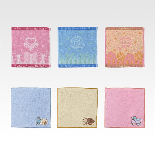 一番くじ プリキュア ～Forever Hearts！～ G賞 ハンドタオル 全6種セット