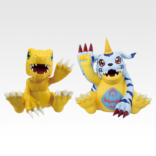 一番くじ 「デジモン」シリーズ -光と闇の衝突- C賞 アグモン＆ガブモン セットフィギュア 全1種（2体セット）セット