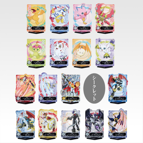 一番くじ 「デジモン」シリーズ -光と闇の衝突- E賞 ACLLECT-「デジモン」シリーズ- 全18種（シークレット1種）セット