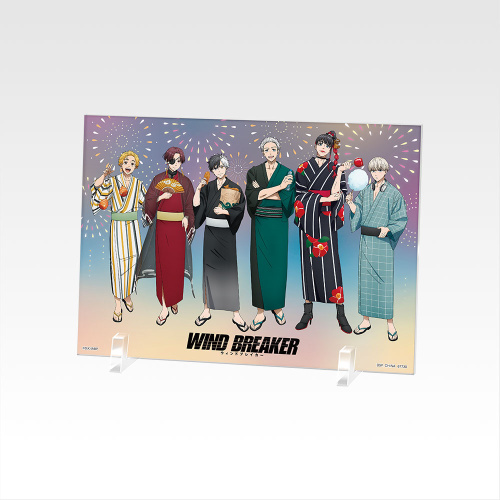 一番くじ WIND BREAKER -街の英雄と祭りの時- C賞 集合 アクリルボード