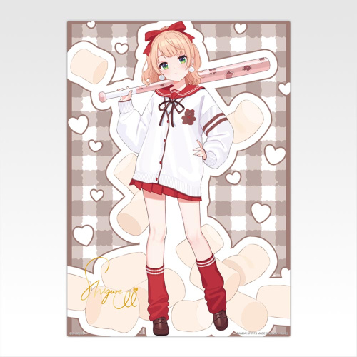 一番くじ しぐれうい C賞 イラストボード（しぐれうい描きおろし）