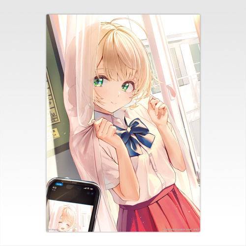 一番くじ しぐれうい E賞 イラストボード（Art by 加川壱互）