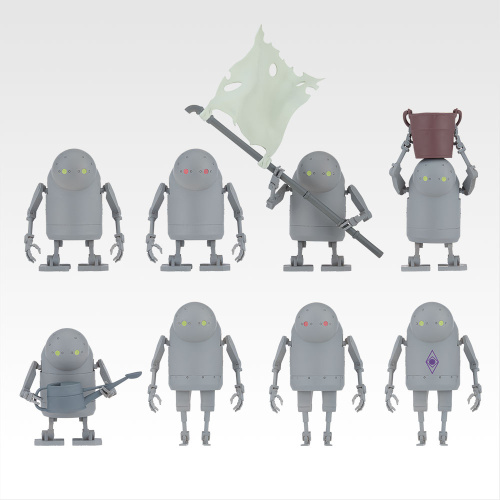 一番くじ NieR:Automata Ver1.1a -人類に栄光あれ- I賞 機械生命体 コレクションフィギュア 全8種セット