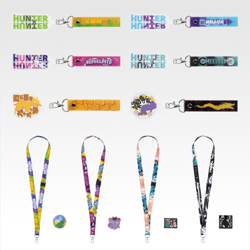 一番くじ HUNTER×HUNTER CHMERA ANT ➁ I賞 ストラップ付きフォンタブ/ネックストラップ＆ステッカーアソート 全10種セット