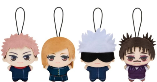 呪術廻戦 チビちびぐるみ vol.1 全4種セット 虎杖悠仁 釘崎野薔薇 五条悟 脹相