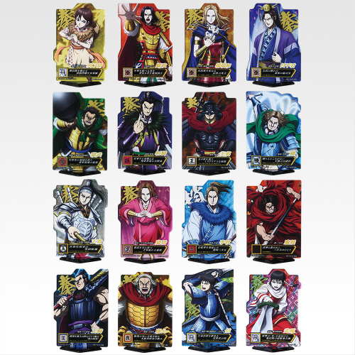 一番くじ 春秋戦国大戦キングダム The Animation 次代の傑物たち E賞 ACLLECT -春秋戦国大戦キングダム The Animation vol.1- 全16種セット