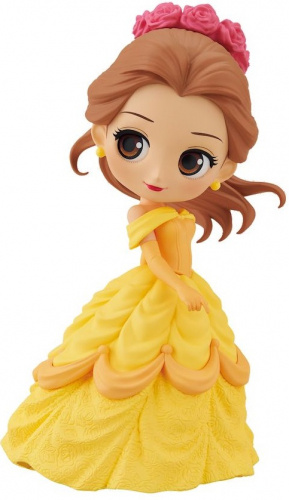 Q posket Disney Characters flower style Belle ベル B レアカラーver.