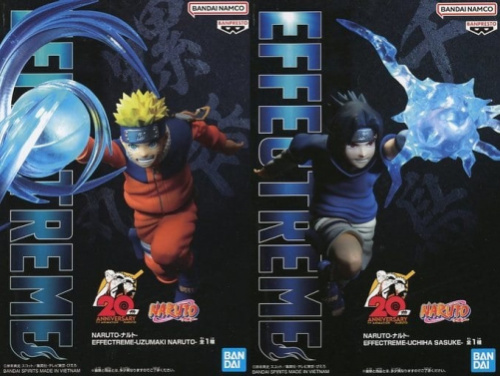 買取】NARUTO-ナルト- EFFECTREME うずまきナルト うちはサスケ