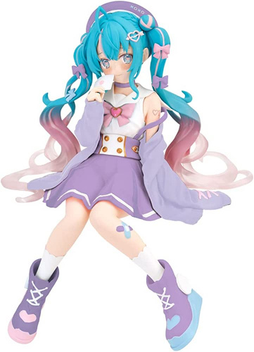 初音ミク ぬーどるストッパーフィギュア 恋するセーラー服 パープルver.