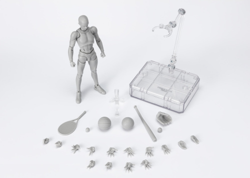 S.H.Figuarts ボディくん -スポーツ- Edition DX SET (Gray Color Ver.)