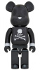 ベアブリック 1000％ BE@RBRICK mastermind JAPAN BLACK CHROME Ver.