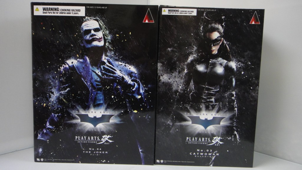 買取りしたTHE DARK KNIGHT TRILOGY プレイアーツ改 キャットウーマン ジョーカー フィギュアの記事