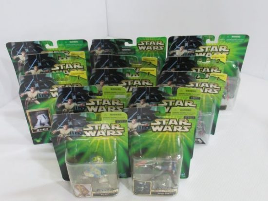 STAR WARS 13個セット スター・ウォーズ THE POWER OF THE JEDI デラックスフィギュア 大量処分 おまとめ売り レア Hasbro ハズブロ 大量買取　高額買取り