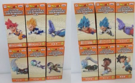 ドラゴンボール超 ワールドコレクタブルフィギュア ANIME 30th ANNIVERSARY Vol.1～Vol.6 全6種 36種セット 高額買取り