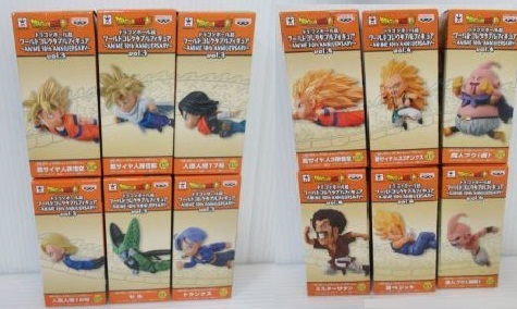 ドラゴンボール超 ワールドコレクタブルフィギュア ANIME 30th ANNIVERSARY Vol.1～Vol.6 全6種 36種セット 高額買取り