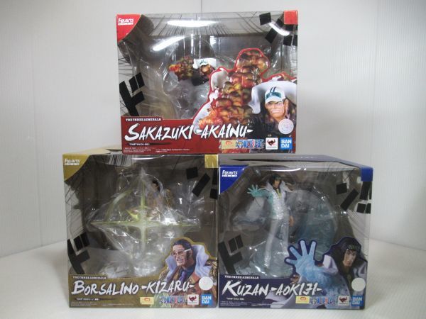 ワンピース フィギュアーツZERO 赤犬サカズキ 青雉クザン battle ver 2種セット フィギュアーツzero 青雉 クザン＆赤犬 サカズキ battle ver 2体